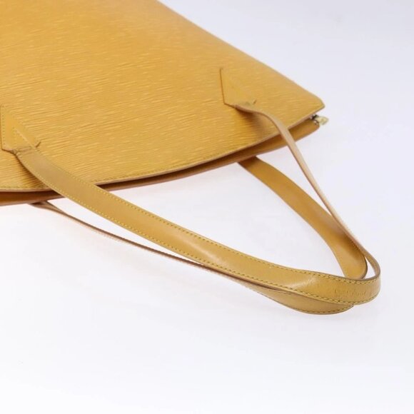 LOUIS VUITTON Epi Saint Jacques Shopping Shoulder Bag Yellow M52269 Auth 141419 - Picture 8 of 16
